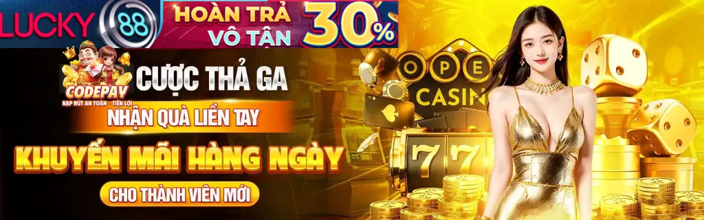 Banner khuyến mãi nổ hũ ji88 login